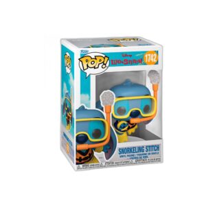 Stitch en tenue de plongée au tuba