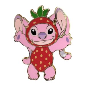 Pin's Angel fraise