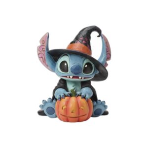 Statue Stitch Citrouille LED Halloween