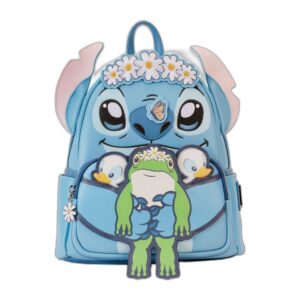 Mini sac à dos Stitch motif printemps