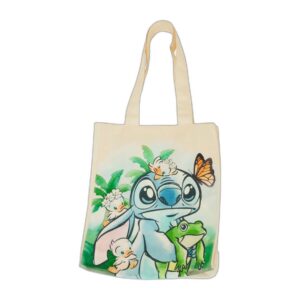Tote bag Stitch motif printemps