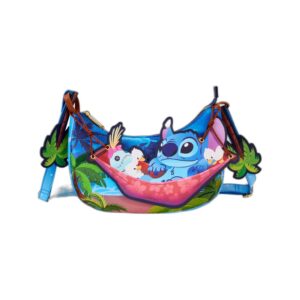 Sac à bandoulière Stitch Camping Cuties