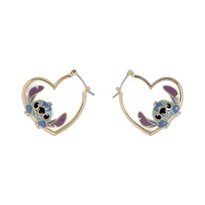 Boucles d'oreilles Stitch Love