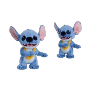 Peluche Stitch avec collier de fleurs 25 cm