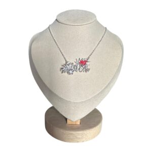 Collier fleuri Lilo et Stitch
