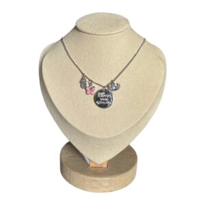Collier breloques personnages Lilo et Stitch