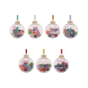 Set de 7 boules de sapin Lilo et Stitch