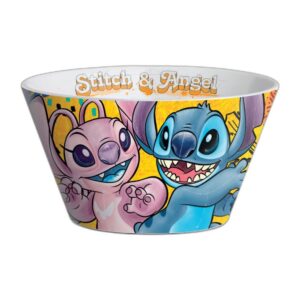 Bol Stitch & Angel jaune 550 ml