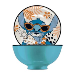 Petit bol Stitch bleu azur 300 ml