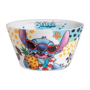 Grand bol Stitch blanc épuré 550 ml