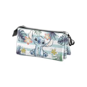 Trousse triple compartiments Stitch Watercolor