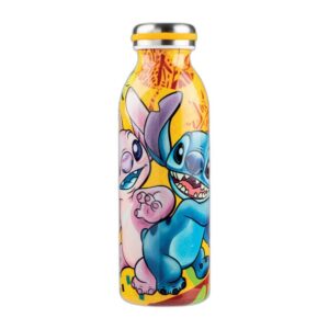 Gourde Angel et Stitch jaune 500 ml