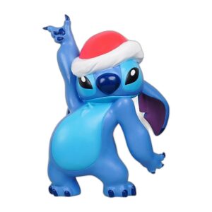 Statue Stitch bonnet de Père Noël
