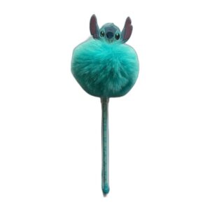 Stylo fantaisie Stitch avec pompon