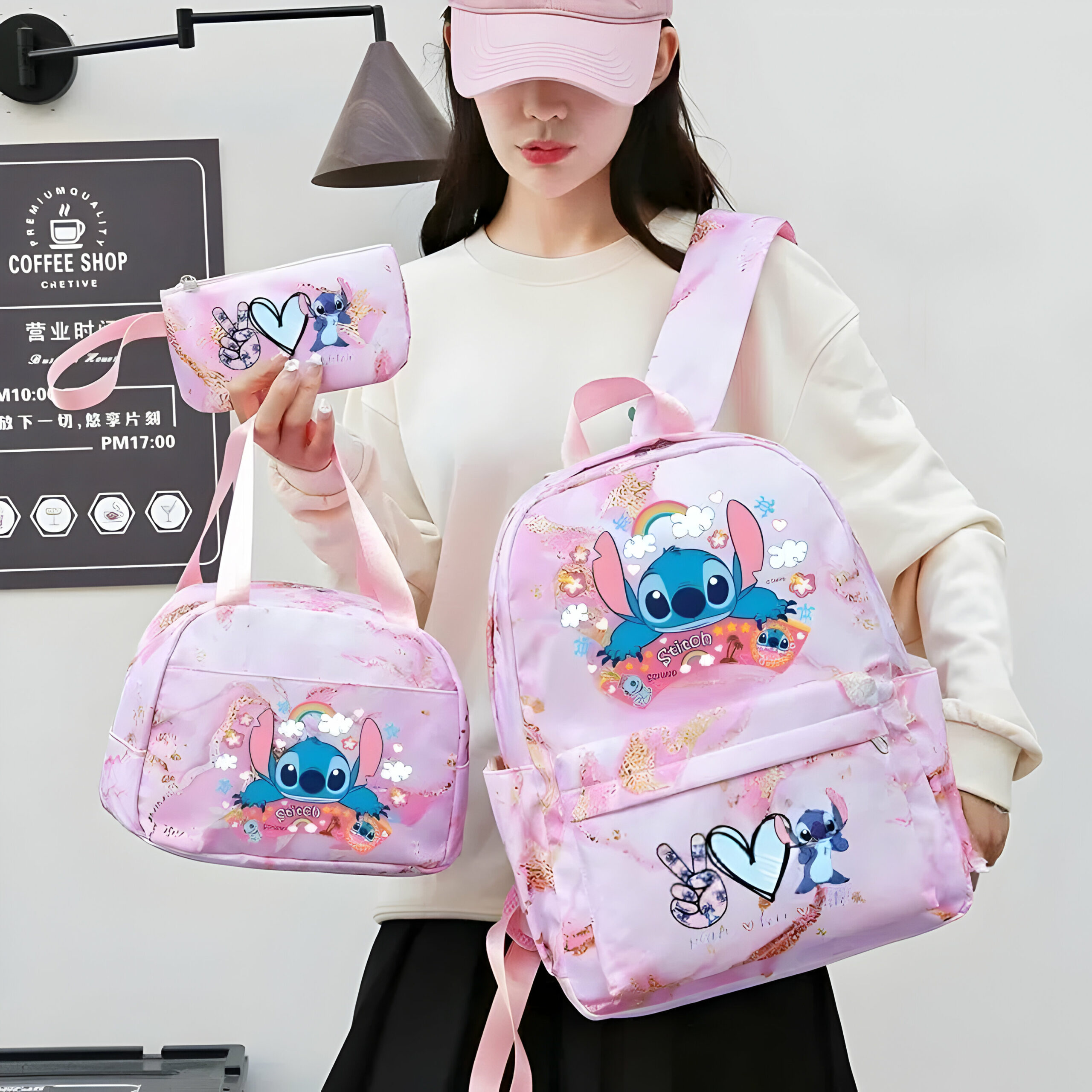 Kit scolaire sac Stitch – Image 2